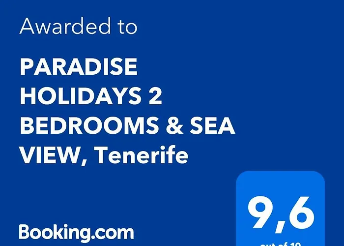 Paradise Holidays 2 Bedrooms & Sea View, Cristianos, Tenerife Lägenhet